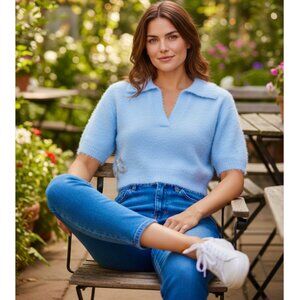 GUCCI LOGO EMBELLISHED SWEATER SIZE 38 IT, S/XS US